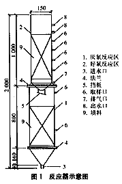 一体化A/O生物膜反应器处理生活污水