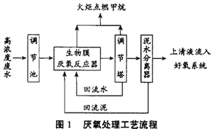 厭氧生物膜法處理聚酯高濃度廢水